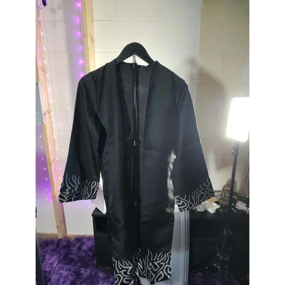 Kids Black Faux Leather Vest‎ Jacket Outfit Set Pants
